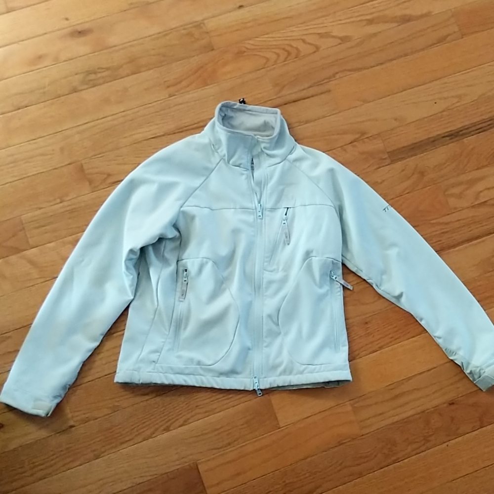 ⬇️$55 Columbia light blue women's titanium jacket
